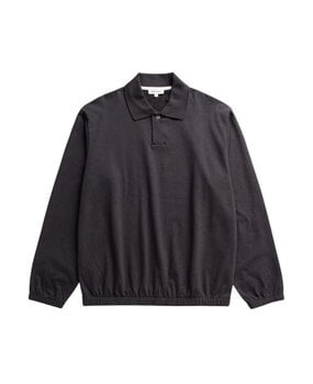 Norse Projects NORSE PROJECTS SYLANE RELAXED LIGHT PILE JERSEY POLO DARKEST PURPLE