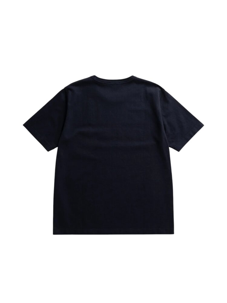 Norse Projects NORSE PROJECTS ELMELUNDE SOFT COMPACT COTTON T-SHIRT DARK NAVY