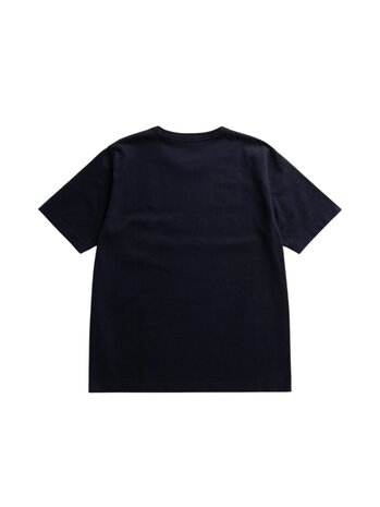Norse Projects NORSE PROJECTS ELMELUNDE SOFT COMPACT COTTON T-SHIRT DARK NAVY