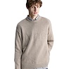A.P.C. A.P.C. PARIS TONE ON TONE LOGO PULLOVER TAUPE BROWN A.P.C. A.P.C. PARIS TONE ON TONE LOGO PULLOVER TAUPE BROWN