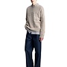 A.P.C. A.P.C. PARIS TONE ON TONE LOGO PULLOVER TAUPE BROWN A.P.C. A.P.C. PARIS TONE ON TONE LOGO PULLOVER TAUPE BROWN