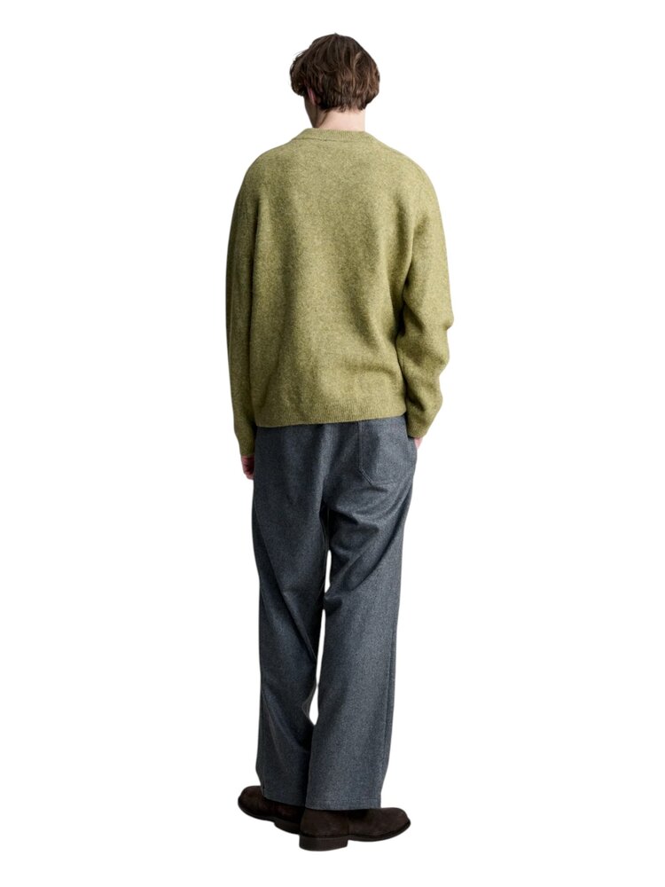 A.P.C. A.P.C. PARIS LOOSE FIT PULLOVER LIGHT KHAKI GREEN A.P.C. A.P.C. PARIS LOOSE FIT PULLOVER LIGHT KHAKI GREEN