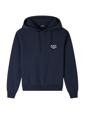 A.P.C. A.P.C. PARIS STANDARD RUE MADAME HOODIE NAVY