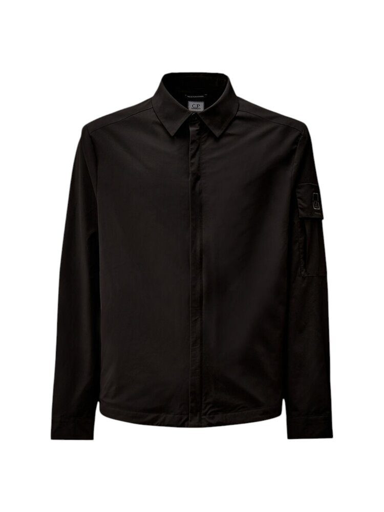 C.P. Company C.P. COMPANY METRO-TEK OVERSHIRT BLACK