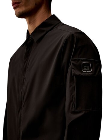 C.P. Company C.P. COMPANY METRO-TEK OVERSHIRT BLACK
