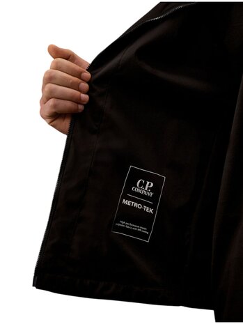 C.P. Company C.P. COMPANY METRO-TEK OVERSHIRT BLACK