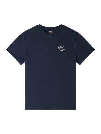 A.P.C. A.P.C. PARIS STANDARD RUE MADAME T-SHIRT NAVY