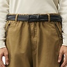 C.P. Company C.P. COMPANY BRAIDED LEATHER BELT BLACK