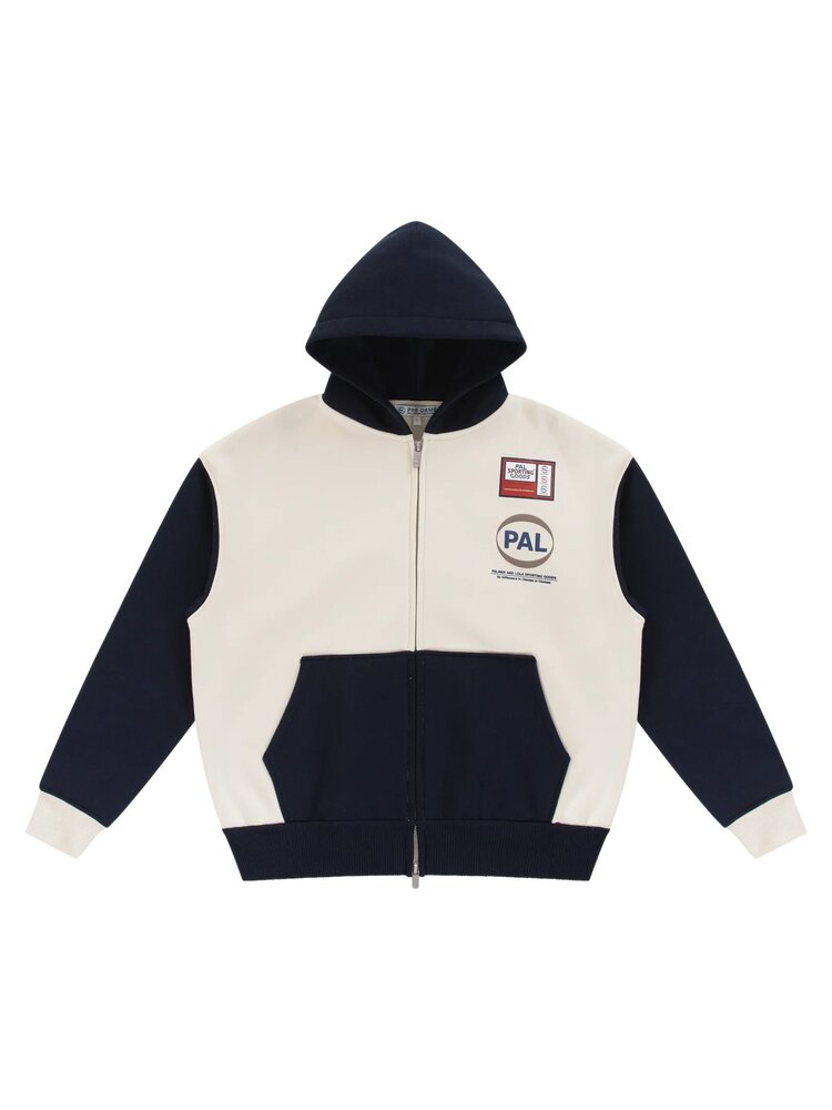 Pal Sporting Goods PAL SPORTING GOODS PRE GAME FULL ZIP HOODIE NAVY/WHITE Pal Sporting Goods PAL SPORTING GOODS PRE GAME FULL ZIP HOODIE NAVY/WHITE