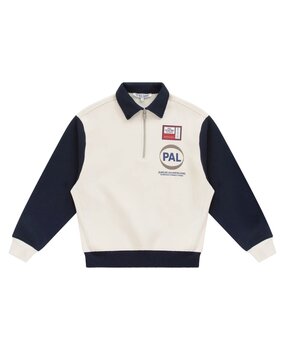 Pal Sporting Goods PAL SPORTING GOODS PRE GAME HALF-ZIP SWEATER NAVY/WHITE Pal Sporting Goods PAL SPORTING GOODS PRE GAME HALF-ZIP SWEATER NAVY/WHITE