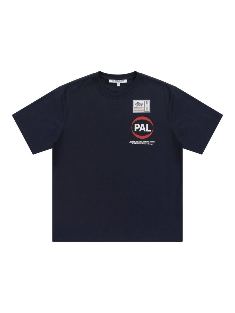 Pal Sporting Goods PAL SPORTING GOODS PRE GAME T-SHIRT NAVY/WHITE Pal Sporting Goods PAL SPORTING GOODS PRE GAME T-SHIRT NAVY/WHITE