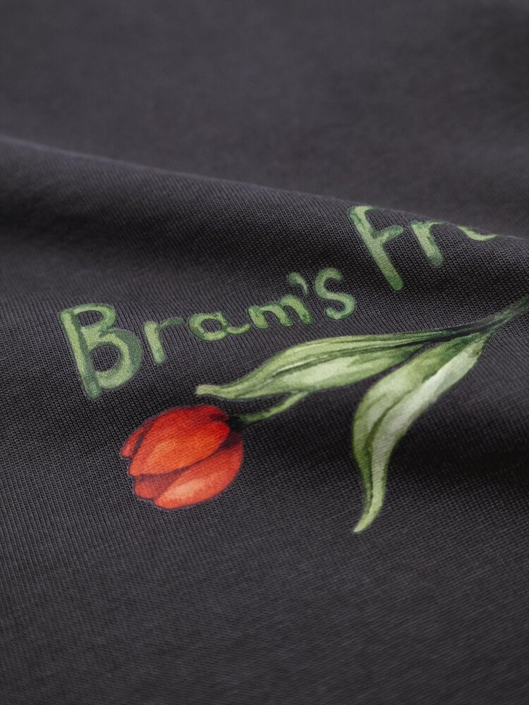 Brams Fruit BRAM'S FRUIT FLORA 2.0 T-SHIRT BLACK