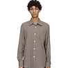 PALMES TENNIS SOCIETY SERVE SHIRT OLIVE BROWN PALMES TENNIS SOCIETY SERVE SHIRT OLIVE BROWN