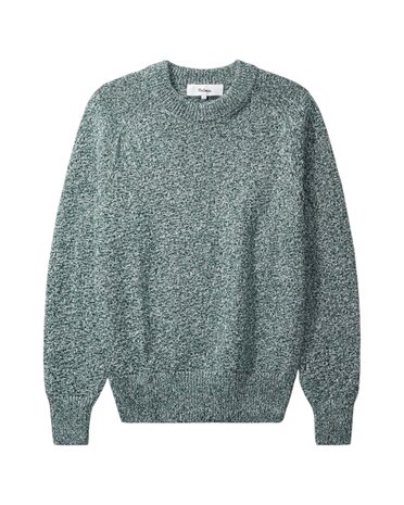 PALMES TENNIS SOCIETY KNITTED SWEATER DARK GREEN