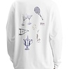 PALMES TENNIS SOCIETY PENNANT LONGSLEEVE WHITE PALMES TENNIS SOCIETY PENNANT LONGSLEEVE WHITE