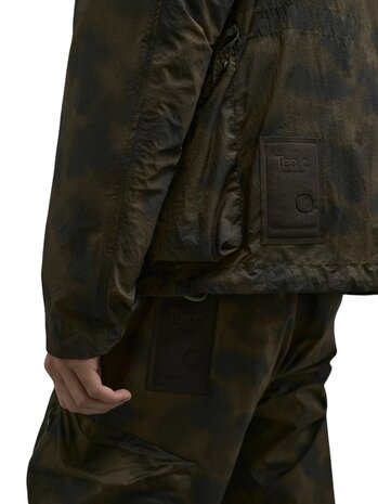 Ten C TEN C SKYE TEN ANORAK JACKET BROWN CAMO