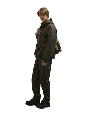Ten C TEN C SKYE TEN ANORAK JACKET BROWN CAMO