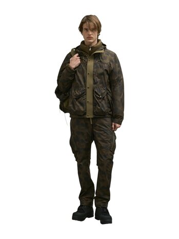Ten C TEN C SKYE TEN ANORAK JACKET BROWN CAMO