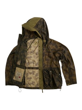 Ten C TEN C SKYE TEN ANORAK JACKET BROWN CAMO