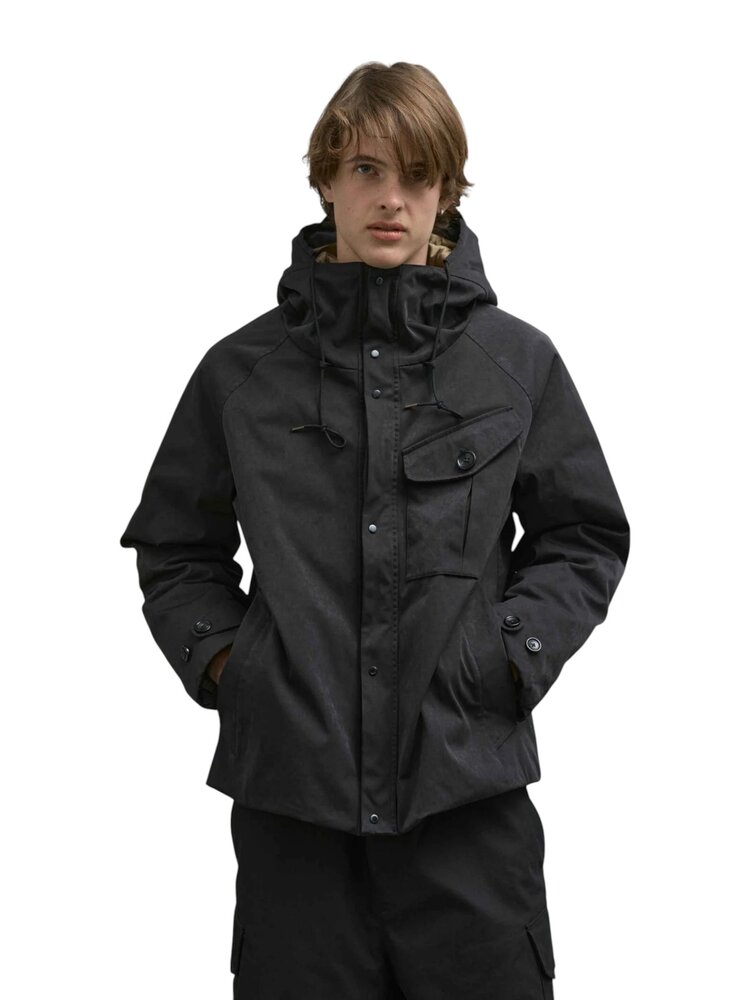 Ten C TEN C CARDINAL ANORAK JACK BLACK