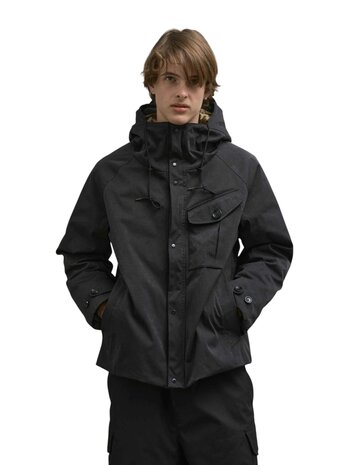Ten C TEN C CARDINAL ANORAK JACK BLACK