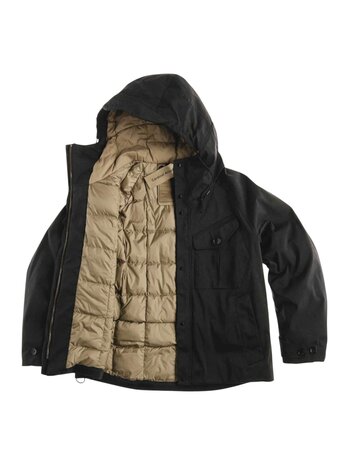Ten C TEN C CARDINAL ANORAK JACK BLACK