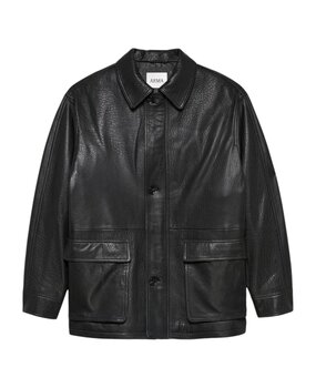 Arma ARMA MAVIS LAMB GRUNGE JACKET BLACK