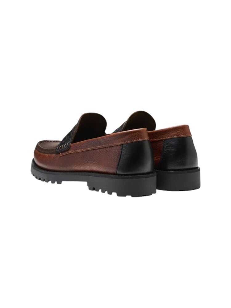 Vinny's VINNY'S LEE LAKE LOAFER BROWN/BLACK Vinny's VINNY'S LEE LAKE LOAFER BROWN/BLACK