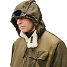 C.P. Company C.P. COMPANY MONTONE CURLY LEATHER JACKET IVY GREEN C.P. Company C.P. COMPANY MONTONE CURLY LEATHER JACKET IVY GREEN