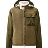 C.P. Company C.P. COMPANY MONTONE CURLY LEATHER JACKET IVY GREEN C.P. Company C.P. COMPANY MONTONE CURLY LEATHER JACKET IVY GREEN