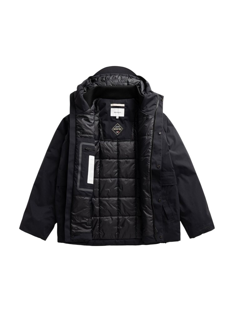 Norse Projects NORSE PROJECTS FYN 4.0 GORE-TEX INSULATED JACKET BLACK