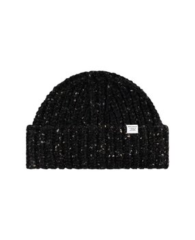 Norse Projects NORSE PROJECTS DONEGAL WOOL RIB BEANIE CHARCOAL MELANGE
