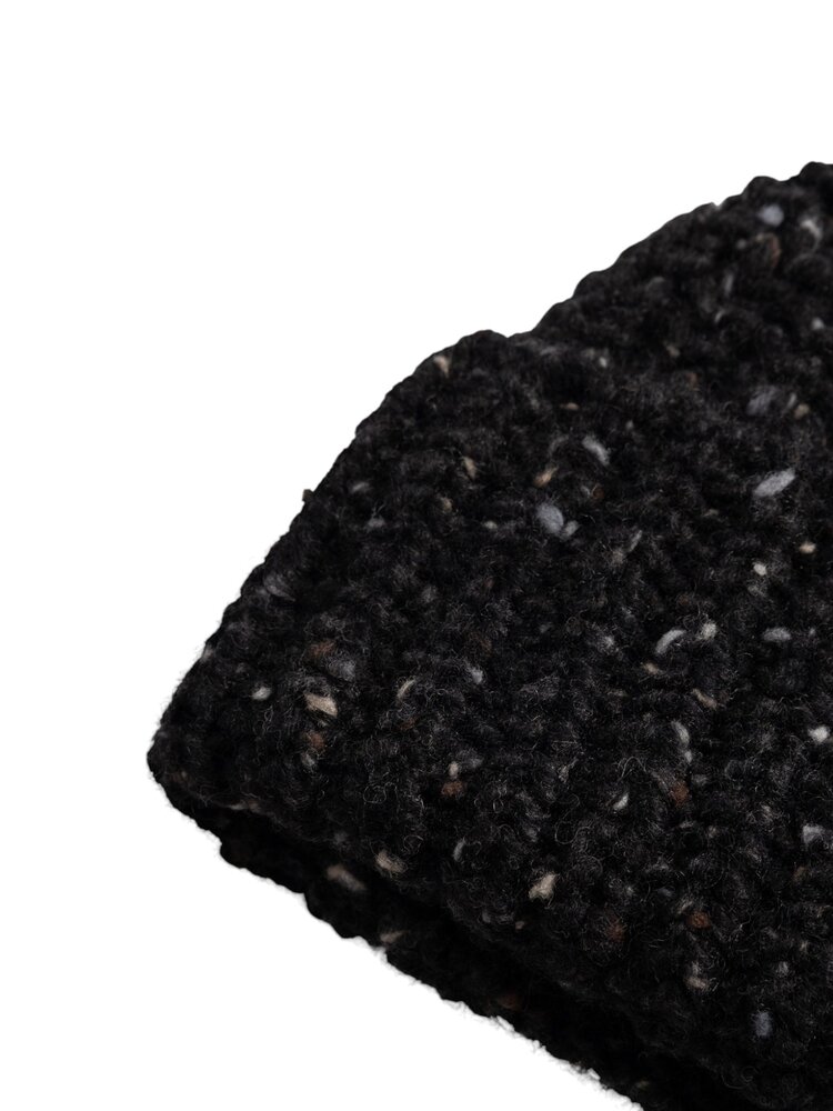 Norse Projects NORSE PROJECTS DONEGAL WOOL RIB BEANIE CHARCOAL MELANGE