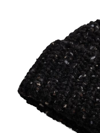 Norse Projects NORSE PROJECTS DONEGAL WOOL RIB BEANIE CHARCOAL MELANGE