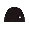 Norse Projects NORSE PROJECTS WOOL COTTON RIB BEANIE DARKEST PURPLE