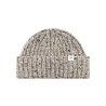 Norse Projects NORSE PROJECTS WOOL COTTON RIB BEANIE DARK GREY MELANGE