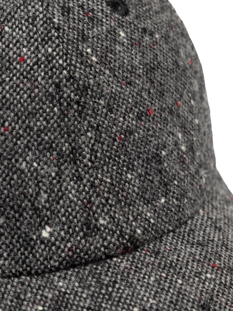 Norse Projects NORSE PROJECTS DONEGAL WOOL 6-PANEL CAP GREY MELANGE