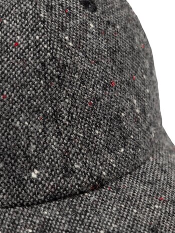Norse Projects NORSE PROJECTS DONEGAL WOOL 6-PANEL CAP GREY MELANGE
