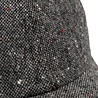 Norse Projects NORSE PROJECTS DONEGAL WOOL 6-PANEL CAP GREY MELANGE Norse Projects NORSE PROJECTS DONEGAL WOOL 6-PANEL CAP GREY MELANGE