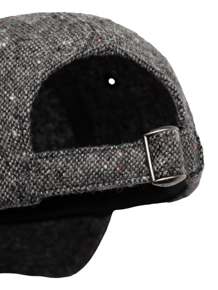 Norse Projects NORSE PROJECTS DONEGAL WOOL 6-PANEL CAP GREY MELANGE