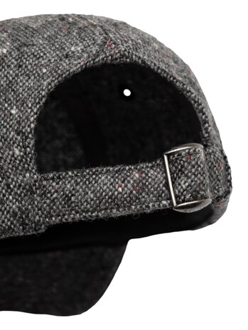 Norse Projects NORSE PROJECTS DONEGAL WOOL 6-PANEL CAP GREY MELANGE