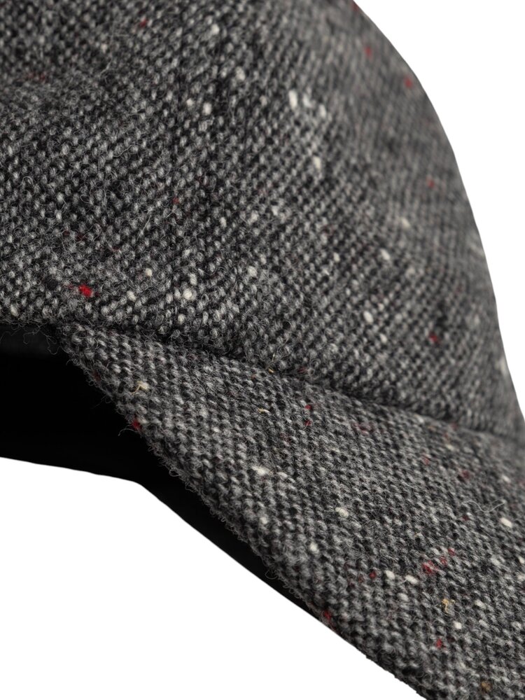 Norse Projects NORSE PROJECTS DONEGAL WOOL 6-PANEL CAP GREY MELANGE