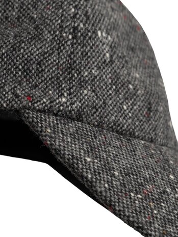 Norse Projects NORSE PROJECTS DONEGAL WOOL 6-PANEL CAP GREY MELANGE