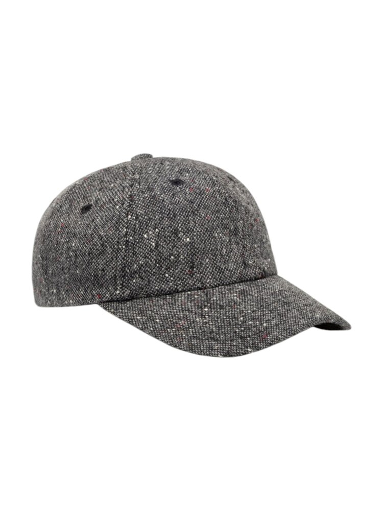 Norse Projects NORSE PROJECTS DONEGAL WOOL 6-PANEL CAP GREY MELANGE