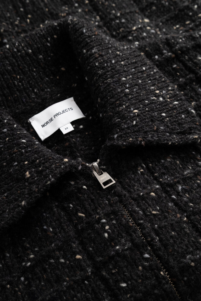 Norse Projects NORSE PROJECTS ALDRUP DONEGAL SQUARE JACKET CHARCOAL MELANGE