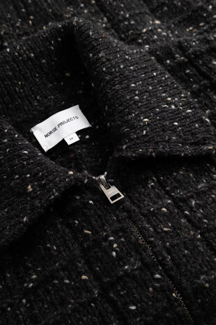 Norse Projects NORSE PROJECTS ALDRUP DONEGAL SQUARE JACKET CHARCOAL MELANGE