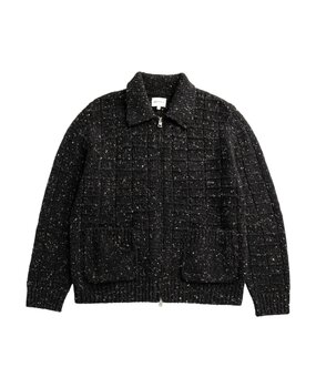 Norse Projects NORSE PROJECTS ALDRUP DONEGAL SQUARE JACKET CHARCOAL MELANGE