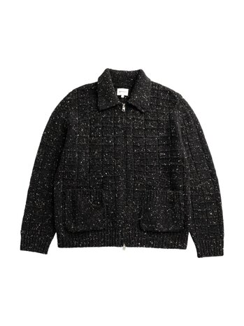 Norse Projects NORSE PROJECTS ALDRUP DONEGAL SQUARE JACKET CHARCOAL MELANGE