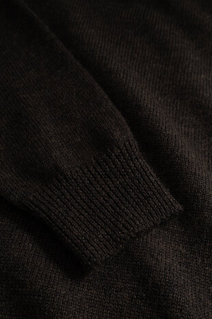 Norse Projects NORSE PROJECTS SAGVATNET WOOL ROLL NECK SWEATER DELICIOSO BROWN