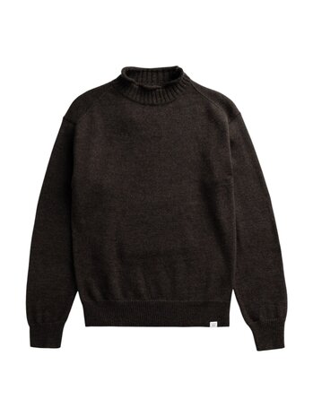 Norse Projects NORSE PROJECTS SAGVATNET WOOL ROLL NECK SWEATER DELICIOSO BROWN